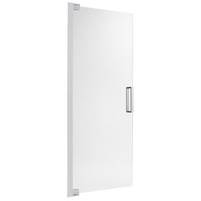 Porte de douche pivotante Cooke & Lewis Pure transparent 90 cm