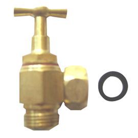 Robinet d'arrêt équerre brut 12 x 17