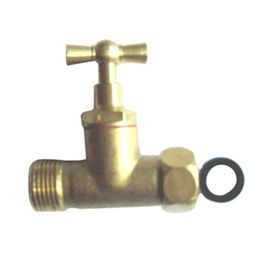 Robinet d'arrêt droit brut 12 x 17