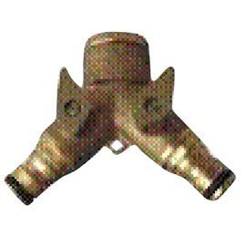 Répartiteur 2 voies en laiton 20-27mm VERVE