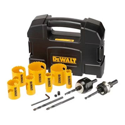 Coffret de 11 pièces pour scies cloches bi métal DEWALT DT90355 QZ Ø19 22 29 38 44 51 57mm - vue 3