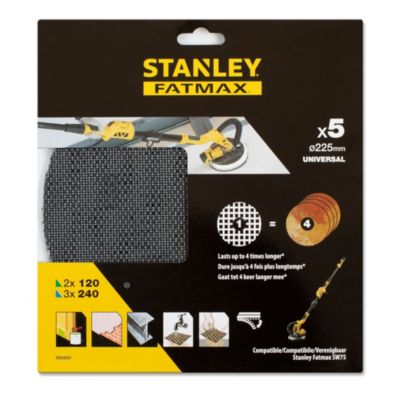 Disques abrasifs Stanley 19455 sta39297 xj