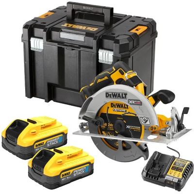Scie Circulaire XR 18V Sans Fil Advantage 5Ah Li Ion Brushless 190 mm DEWALT DCS573H2T QW - vue 7
