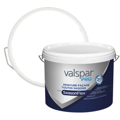 Peinture façade toutes saisons SeasonFlex Valspar Promat base 2 - 10L