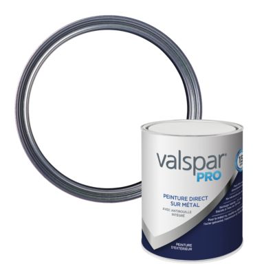 Peinture direct sur métal extérieur Valspar Pro satin base 4 - 1L