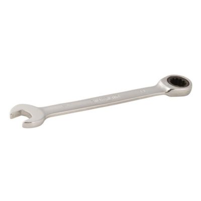 Clé Mixte à Cliquet 13 mm - Tête Droite, Précision et Efficacité - Outil Indispensable - Silverline