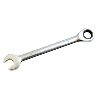 Silverline Clé Mixte à Cliquet 18 mm - Tête Droite, Précision et Efficacité - Outil Indispensable
