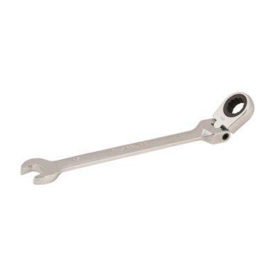 Clé Mixte à Cliquet Inclinable 10 mm - Outil Pratique et Efficace - Idéal pour Mécanique - Silverline