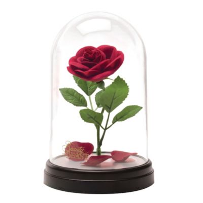 Lampe USB Disney La Belle et la Bête rose enchantée 14 8 x 21 5 cm