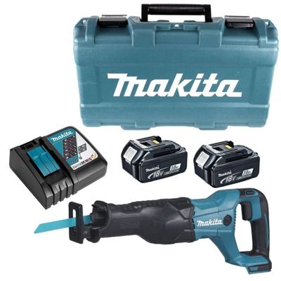 Scie sabre sans fil 18V LXT 2x3 0 Ah dans coffret MAKITA DJR186RFE - vue 2