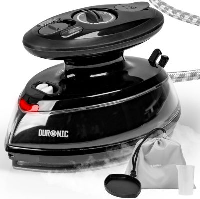 Duronic Fer À Repasser À Vapeur De Voyage 400w 495g Convient Pour Crafts Patchworks Voyages Vacances Si3 Bk