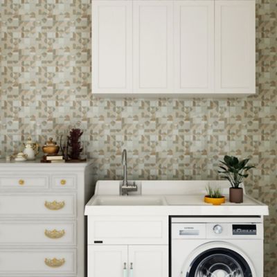 Mosaïque 30 x 30 cm Seventies orange GoodHome