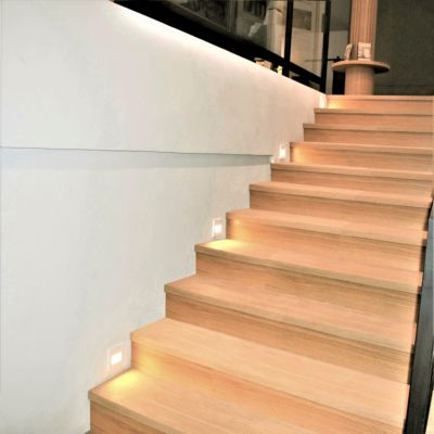 Lot de 2 marches FORTIA chêne L.100 cm