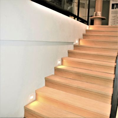 Lot de 2 marches FORTIA chêne L.130 cm