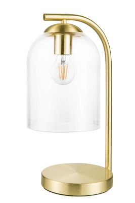 Lampe à poser Thestias E27 IP20 verre et métal