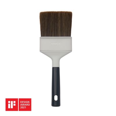 Pinceau plat huile, vernis et lasure GoodHome 80mm