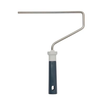Monture pour rouleau GoodHome acier gris L.230 xØ.8 mm
