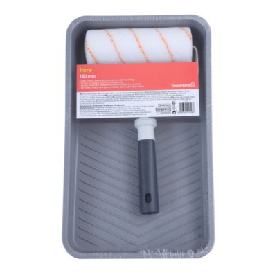 Lot rouleau + 1 bac de peinture GoodHome 180mm