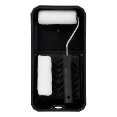 Lot mini rouleau + manchon + bac 100mm