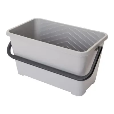 Seau à peinture GoodHome 12L plastique gris
