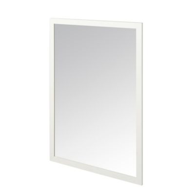 Miroir GoodHome Perma blanc 100 x 70 cm