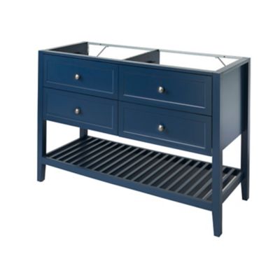 Meuble sous vasque à poser .120 x H.80 x P.45 cm 4 tiroirs GoodHome Perma