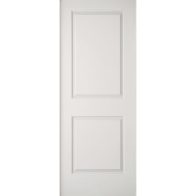 Porte coulissante Camargue blanc H.204 x l.83 cm, ép. 4cm