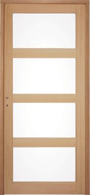 Bloc-porte Connemara vitré H.204 x l.73 cm, poussant droit