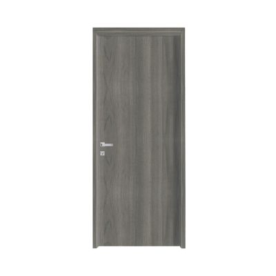 Bloc-porte Alpille effet bois gris H.204 x l.73 cm, réversible