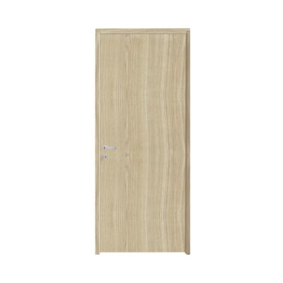 Bloc-porte Alpille effet chêne naturel H.204 x l.73 cm, réversible
