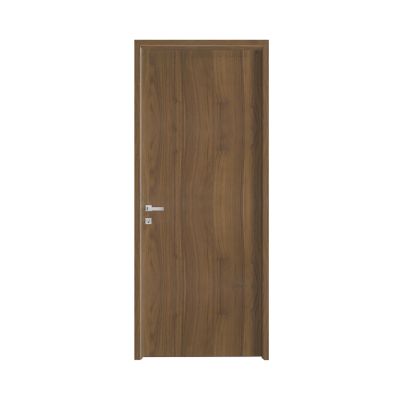 Bloc-porte Alpille effet noyer naturel H.204 x l.73 cm, réversible