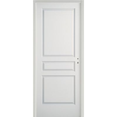 Bloc-porte Ordesa blanc H.204 x l.73 cm, poussant gauche
