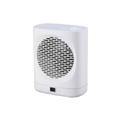 Chauffage d'appoint soufflant oscillant GoodHome Colenso blanc 2000W