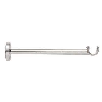 GoodHome - Support long pour barre à rideau GoodHome Olympe ⌀19mm chrome