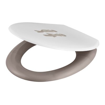 Abattant WC GoodHome Genoa lui & elle