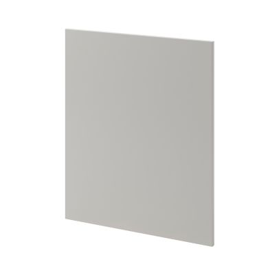 Porte de meuble de cuisine Stevia gris mat l. 60 cm x H. 72 cm GoodHome