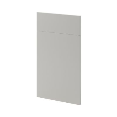 Façade de cuisine 1 porte et 1 tiroir Stevia gris mat l. 40 cm x H. 72 cm GoodHome - Goodhome