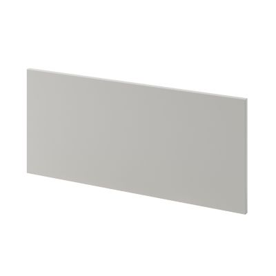 Façade de cuisine sous hotte / casserolier Stevia gris mat l. 80 cm GoodHome - Goodhome