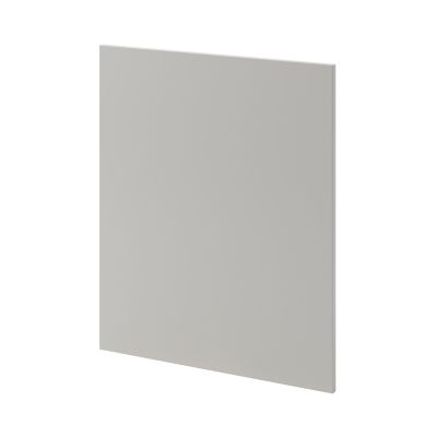 Porte de meuble de cuisine pour électroménager Stevia gris mat l. 60 cm x H. 72 cm GoodHome - Goodhome