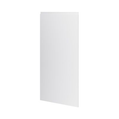 Porte de colonne de cuisine Garcinia gris clair brillant L. 60 cm x H. 130 cm GoodHome - Goodhome
