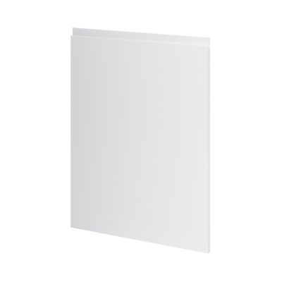 Porte de meuble de cuisine Garcinia gris clair brillant l. 60 cm x H. 80 cm GoodHome - Goodhome