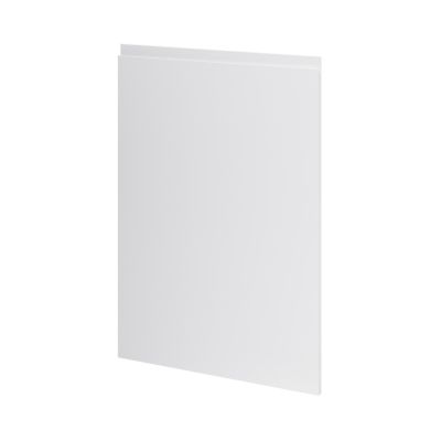 Porte de meuble de cuisine pour électroménager Garcinia gris clair brillant l. 60 cm x H. 72 cm GoodHome - Goodhome
