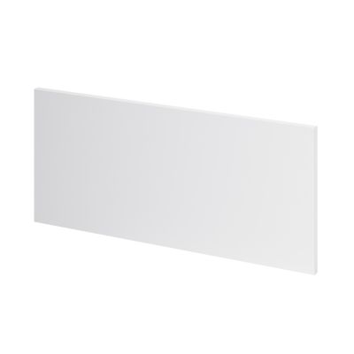 Façade pliante de cuisine Garcinia gris clair brillant l. 80 cm x H. 36 cm GoodHome - Goodhome
