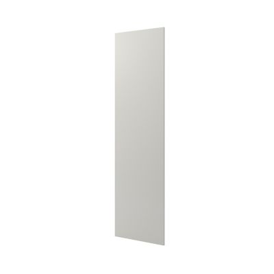 Côté de remplacement pour colonne électroménager Goodhome Stevia gris mat H. 219 cm x l. 57 cm x Ép. 18mm - Goodhome