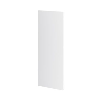 Côté de remplacement haut Goodhome Garcinia gris clair brillant H. 90 cm x l. 32 cm x Ep. 18 mm - Goodhome