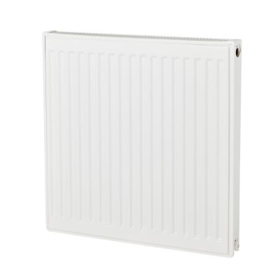 Radiateur eau chaude acier GoodHome blanc 554 W L.60 cm x H.60 cm