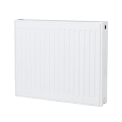 Radiateur eau chaude acier GoodHome blanc L. 60 cm x H. 50 cm
