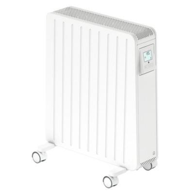 Radiateur mobile à inertie sèche GoodHome Mullae blanc 2500W - Goodhome