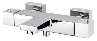 Mitigeur de baignoire thermostatique chromé Itasca GoodHome