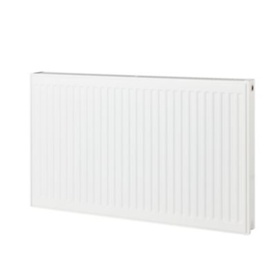 Radiateur eau chaude acier GoodHome blanc L. 100 cm x H. 60 cm